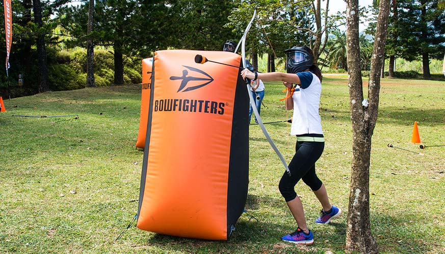 Bowfighters first time in Mauritius