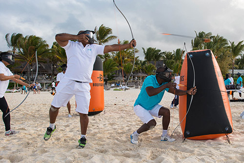 Team building on Beach 01