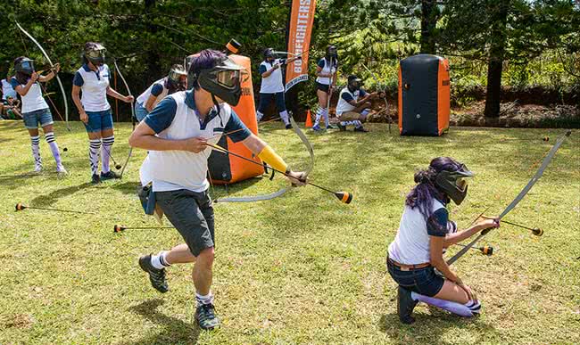 Bowfighters team building